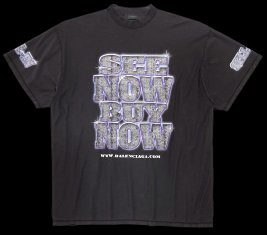 Balenciaga Best Batch "See now" Shirt