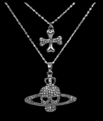 Vivienne Westwood Skull Necklace