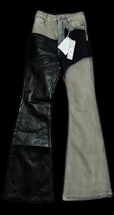 Rick Owens Patchwork Denim