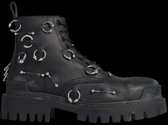 Balenciaga Pierced 
Strike Boots