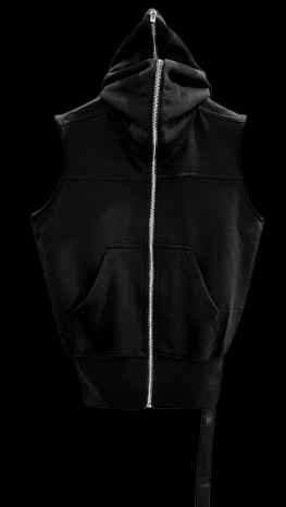 Rick Owens Sleeveless Hoodie