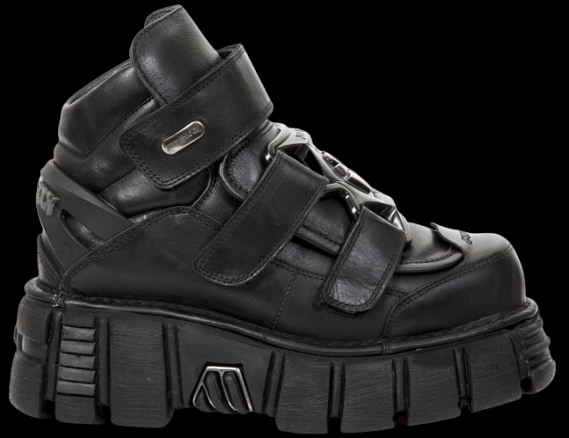 New Rock Strap Up Boots