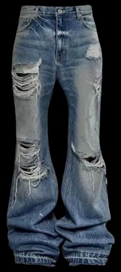 Undermycar Slashed Denim