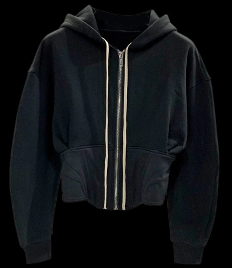 Rick Owens Cropped Zip Up