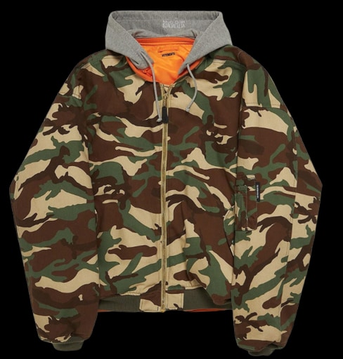 Vetements Camouflage Bomber Jacket