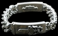 Chrome Hearts 
Bracelets
(real 925 silver)