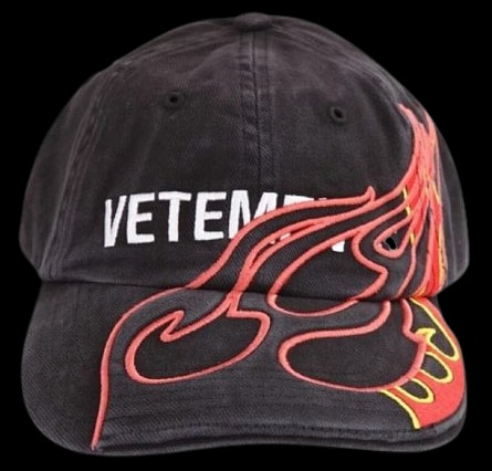 Vetements Flame Cap