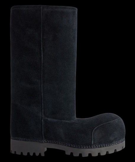 Balenciaga Alaska
Fur High Boot 
(Black)