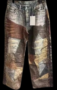 Acne Patchwork Denim