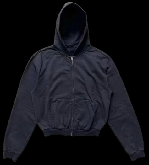 Balenciaga Cropped Zip UP Hoodie