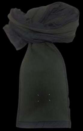 Maison Margiela Green Scarf