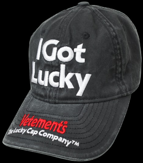 Vetements I got Lucky Cap