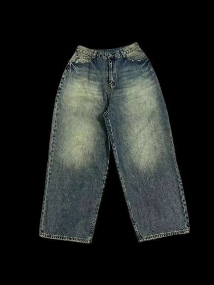 Balenciaga Waxed Denim