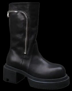 Rick Owens Bogun Boots (Zipper Variation)