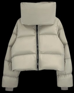 Rick Owens Duffel Neck Puffer