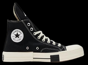 Rick Owens Converse Black