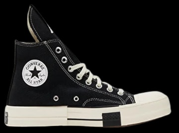 Rick Owens Converse Black