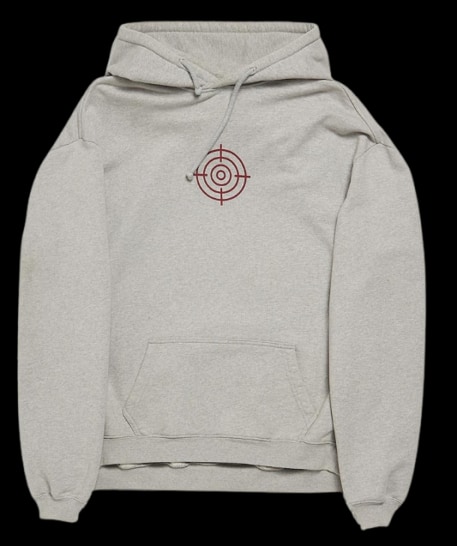 Vetements Gunsclub
Hoodie (Grey)