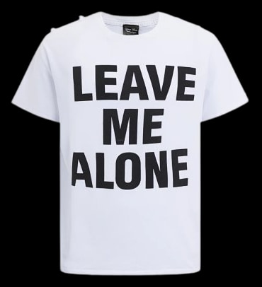 Number Nine Leave Me Alone Shirt