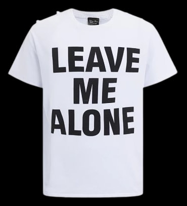 Number Nine Leave Me Alone Shirt