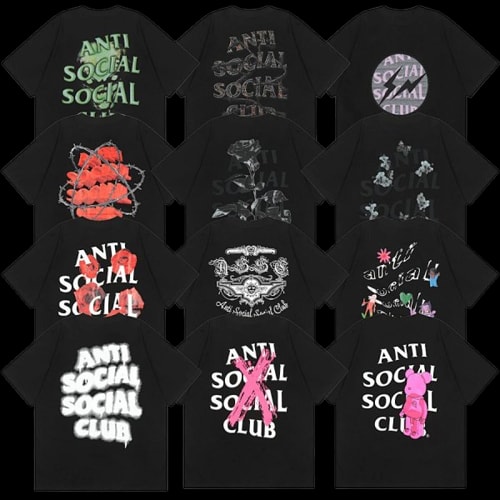 Anti Social Social Club Shirts (30+ styles)