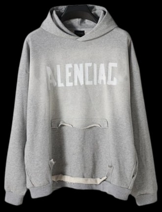 Balenciaga Tape Logo Hoodie