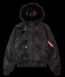 Stussy x Alpha Industries Fur Jcaket