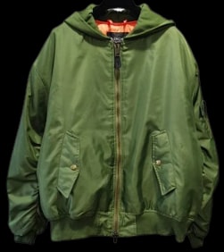 Balenciaga Hooded Bomber (green)